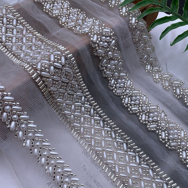 Hand work lace