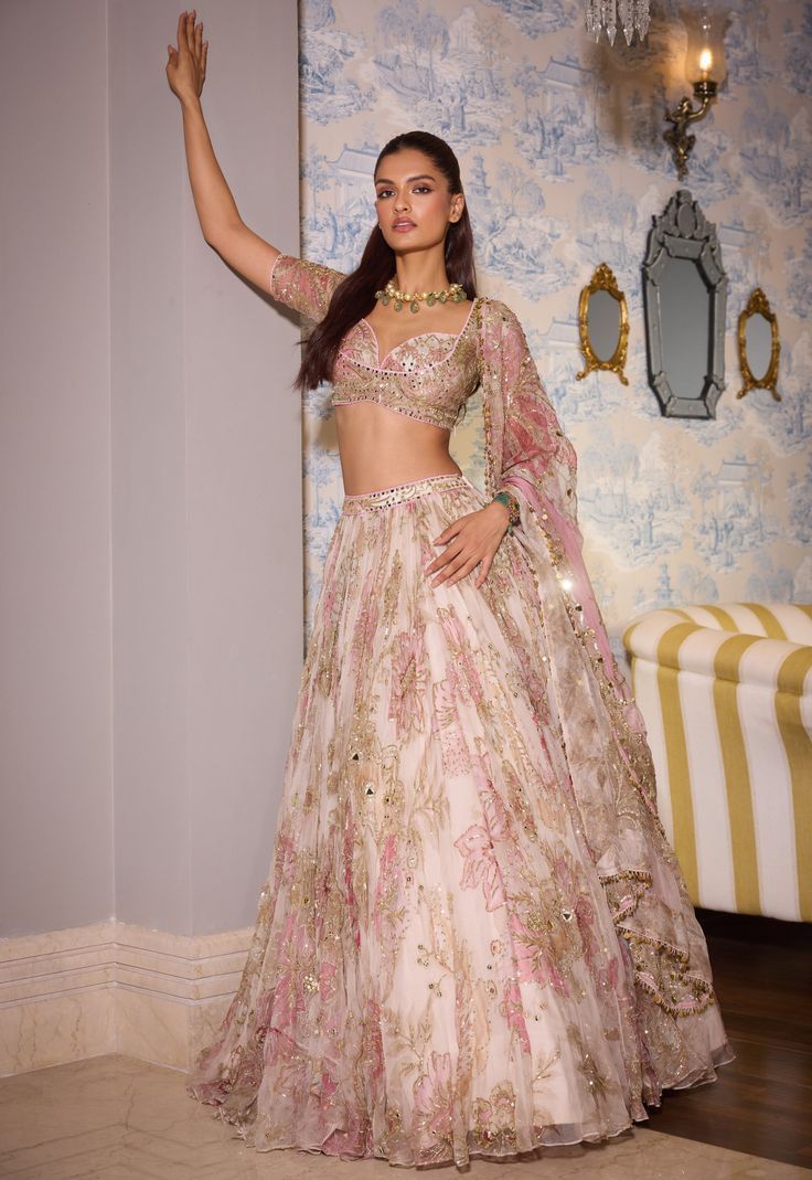 PARTY WEAR ORGANZA FABRIC