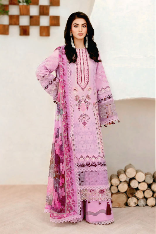 Ghazal Luxury Lawn Collection Vol 4 - G-405 - Unstitched