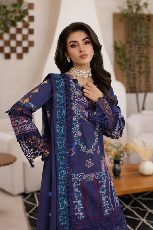 Ghazal – Luxury Lawn Unstitched Suit