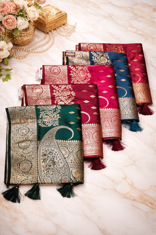 BANARSI SILK SAREES || no.1136